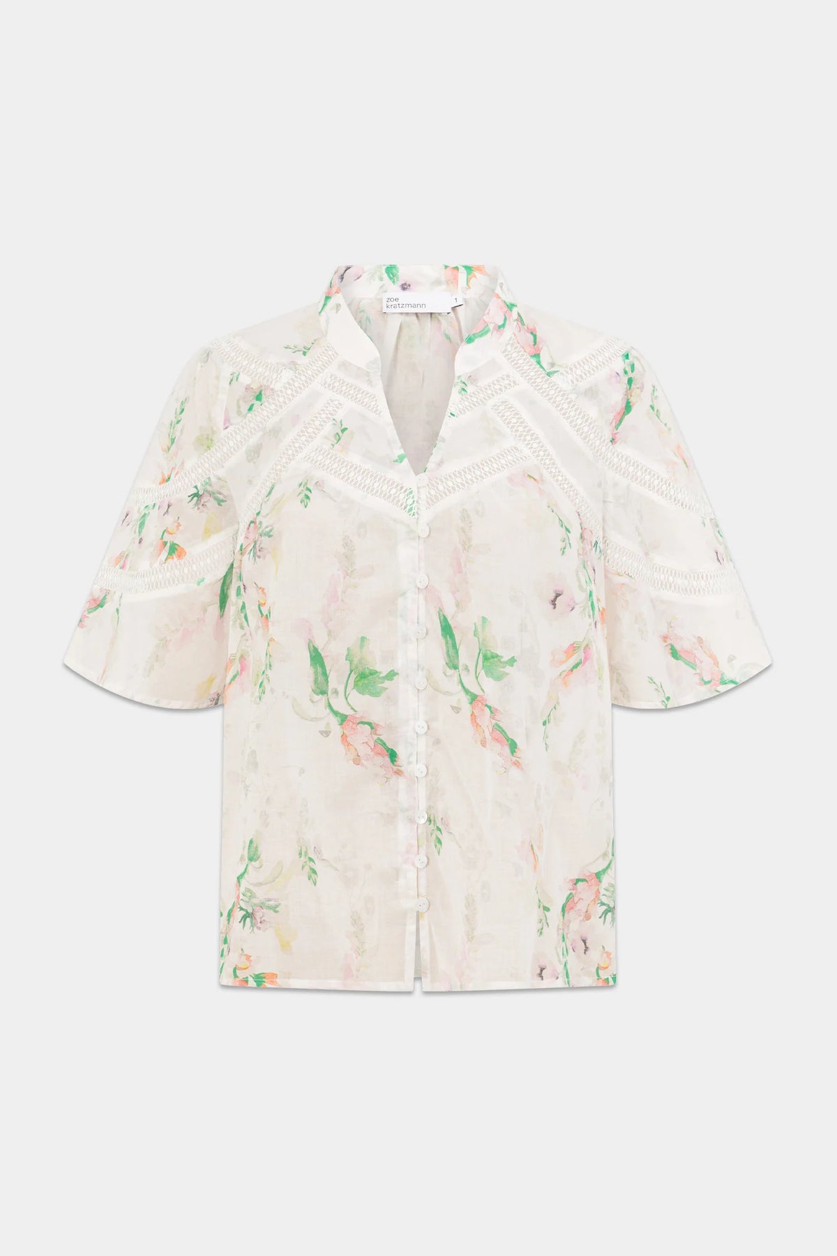 zoe kratzmann - pulse top painterly bloom