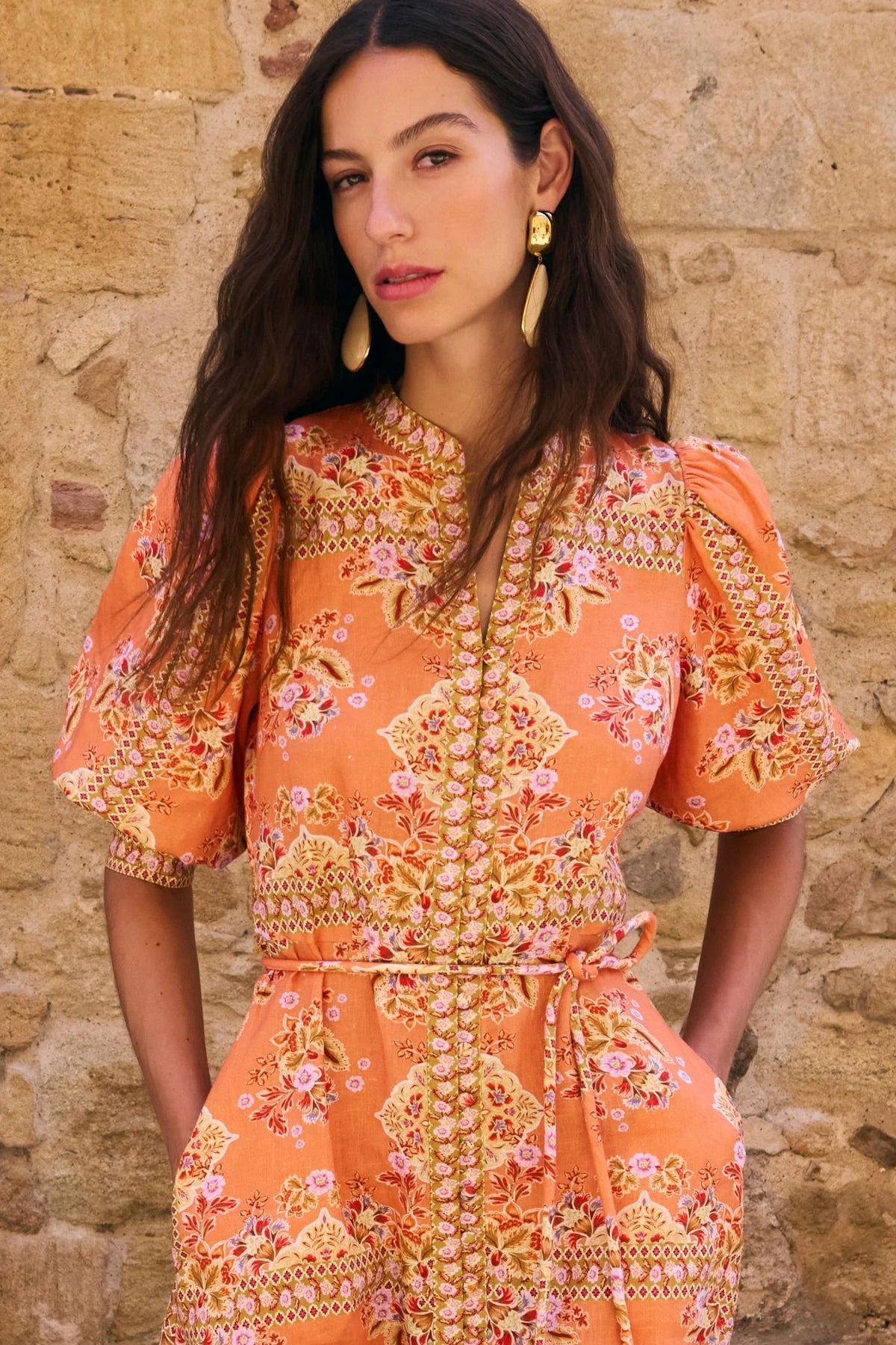 zoe kratzmann - scenic dress marigold glow