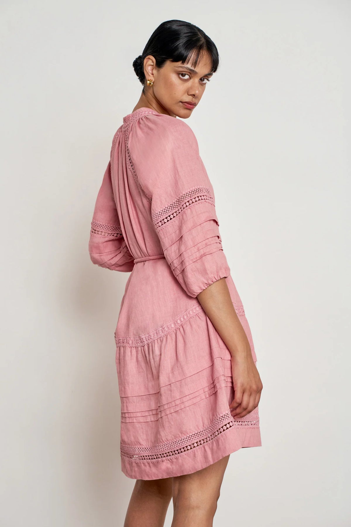 zoe kratzmann - jostle dress pink clay