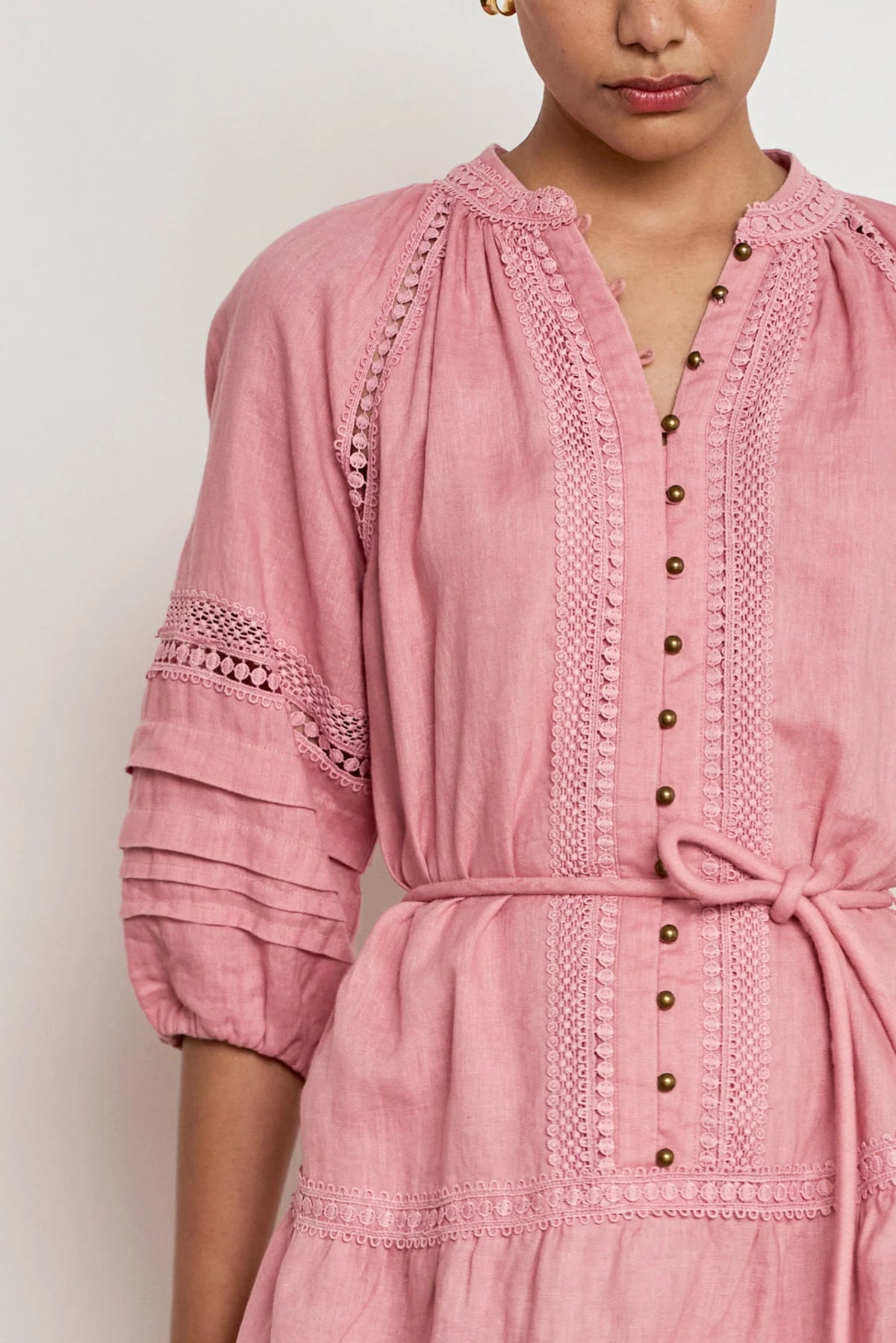 zoe kratzmann - jostle dress pink clay