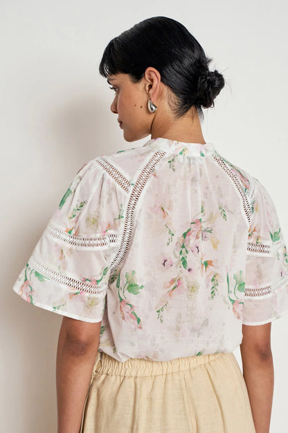 zoe kratzmann - pulse top painterly bloom