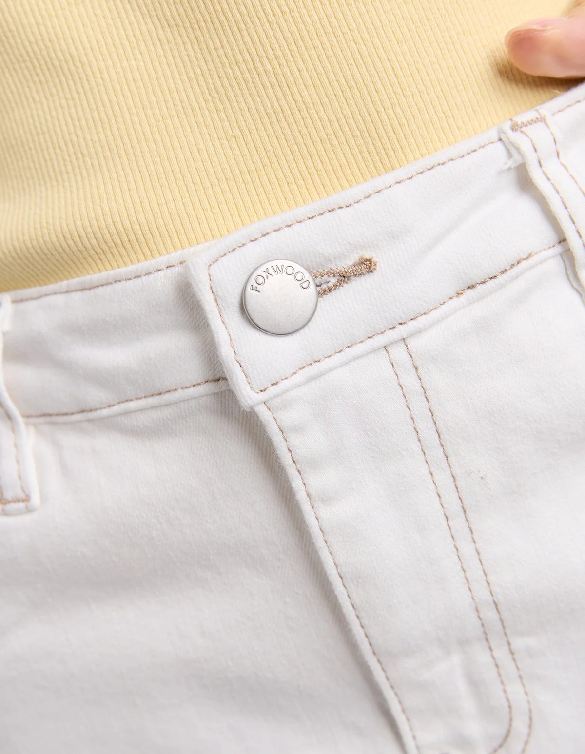 FOXWOOD - Bower Skirt White