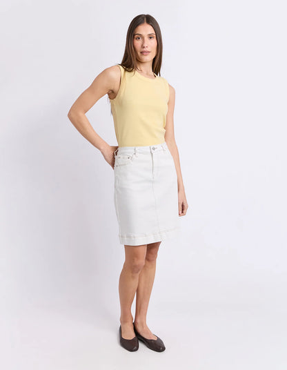 FOXWOOD - Bower Skirt White