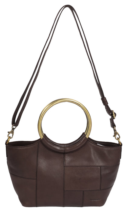 MODAPELLE - Ladies Leather Cross Body Style 7995 Brown