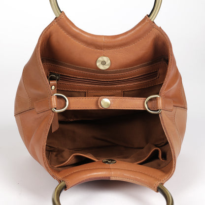 MODAPELLE - Ladies Leather Cross Body Style 7995 Brown