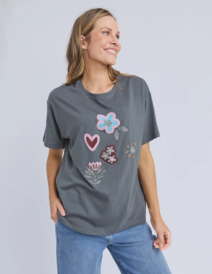 elm - Estelle Tee Charcoal