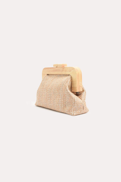adorne - Augusta Timber Frame Clutch