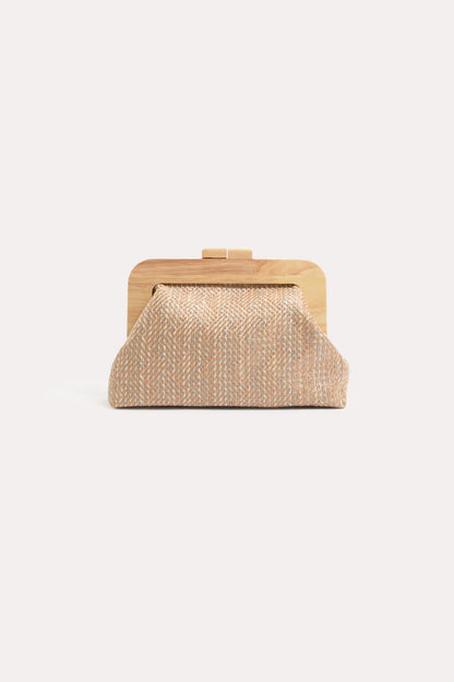 adorne - Augusta Timber Frame Clutch
