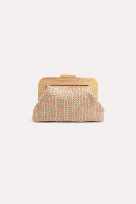 adorne - Augusta Timber Frame Clutch