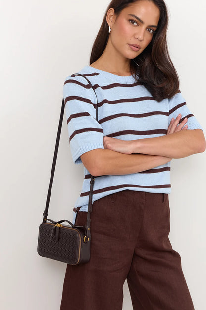 adorne - Sawyer Plaited Crossbody Bag