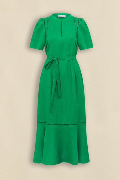 zoe kratzmann - cable dress parrot