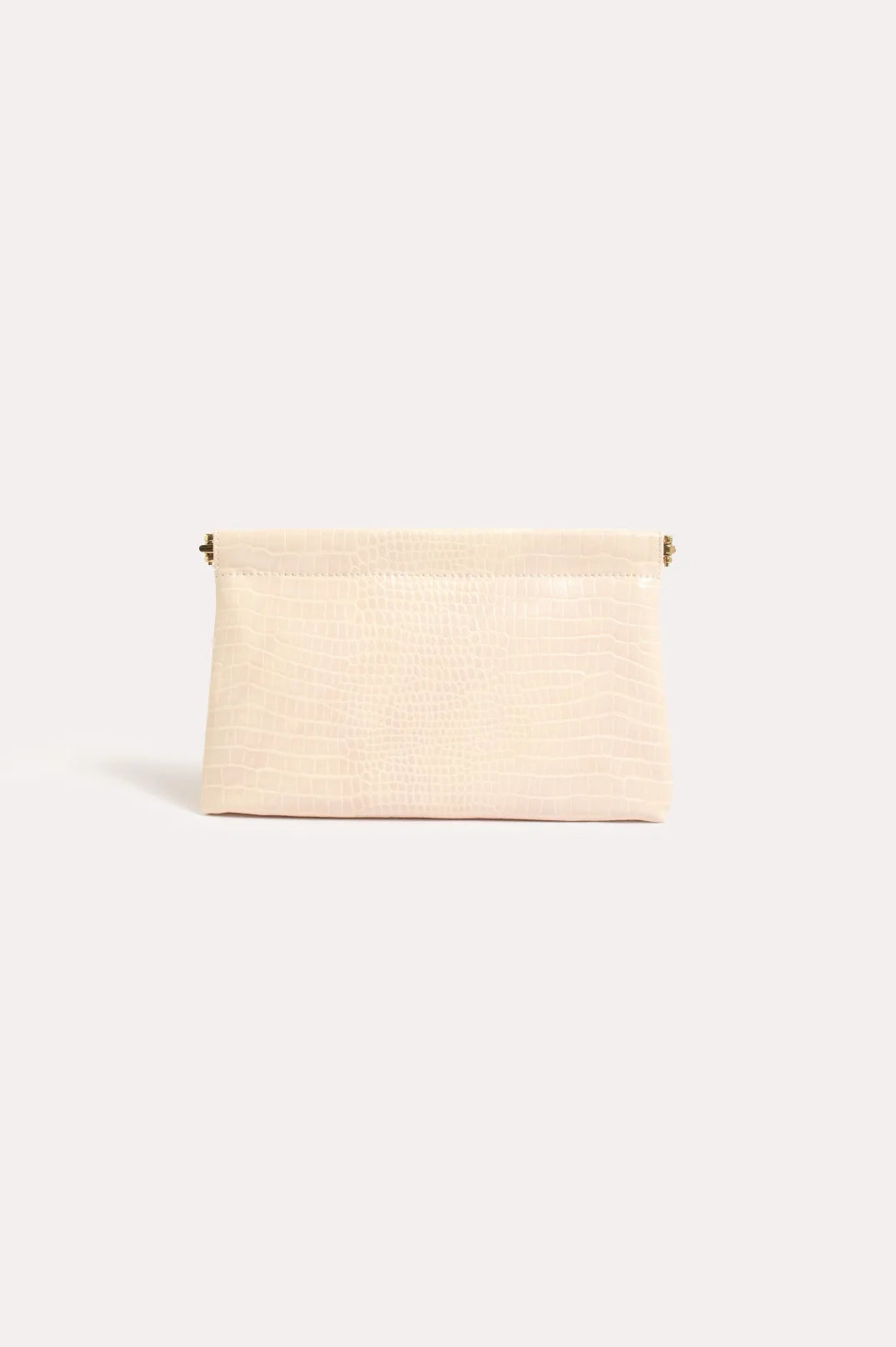 adorne - Daniella Croc Frame Clutch