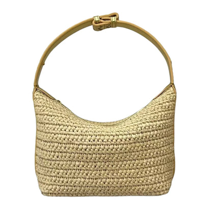 L'ora D'oro - PALOMA Raffia Bag Gold