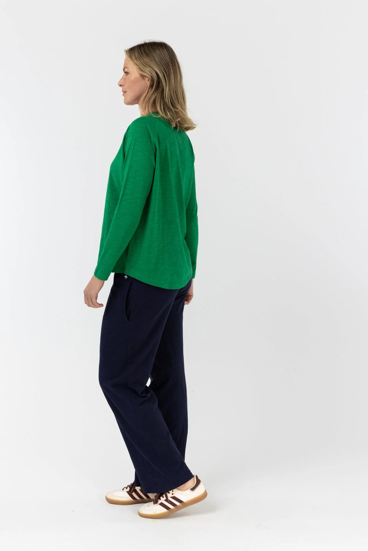 cloth + paper + scissors - Basic Cotton Tee - Jolly Green