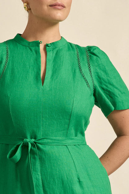 zoe kratzmann - cable dress parrot