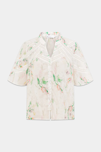 zoe kratzmann - pulse top painterly bloom
